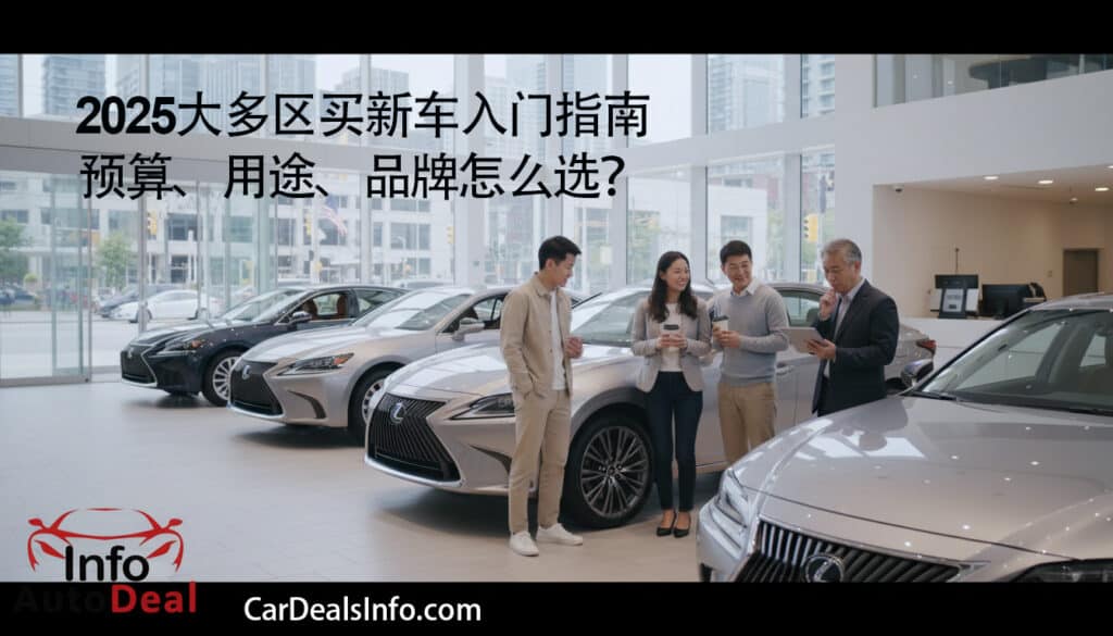2025大多区买新车入门指南:预算、用途、品牌怎么选?(
