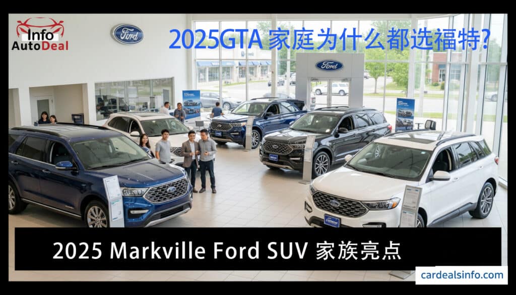 2025 Markville Ford SUV 家族亮点|GTA 家庭为什么都选福特